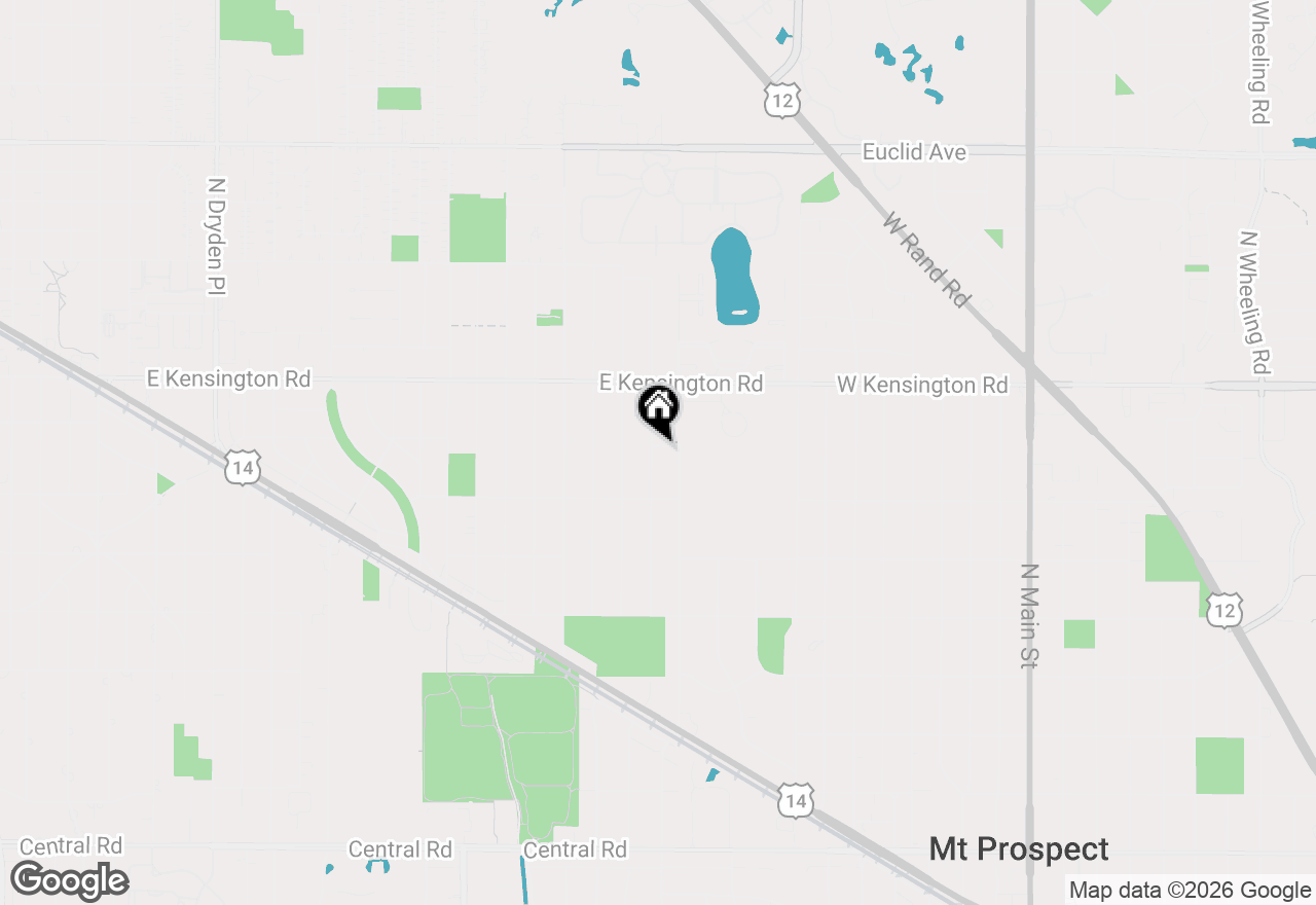 Map of 2505 E Mayfair Road, Arlington Heights, IL 60004