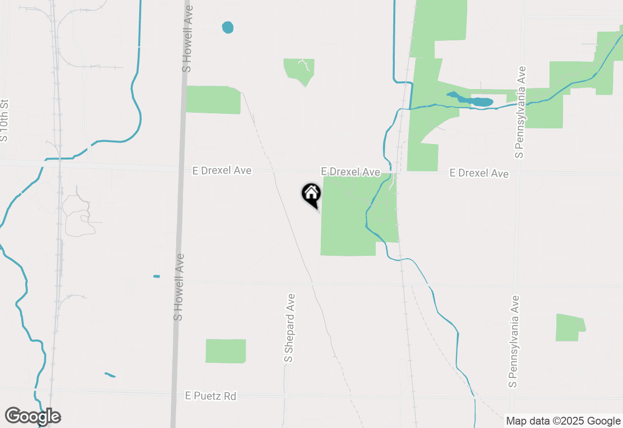 Map of 942 E Trailside Ct #35, Oak Creek, WI 53154