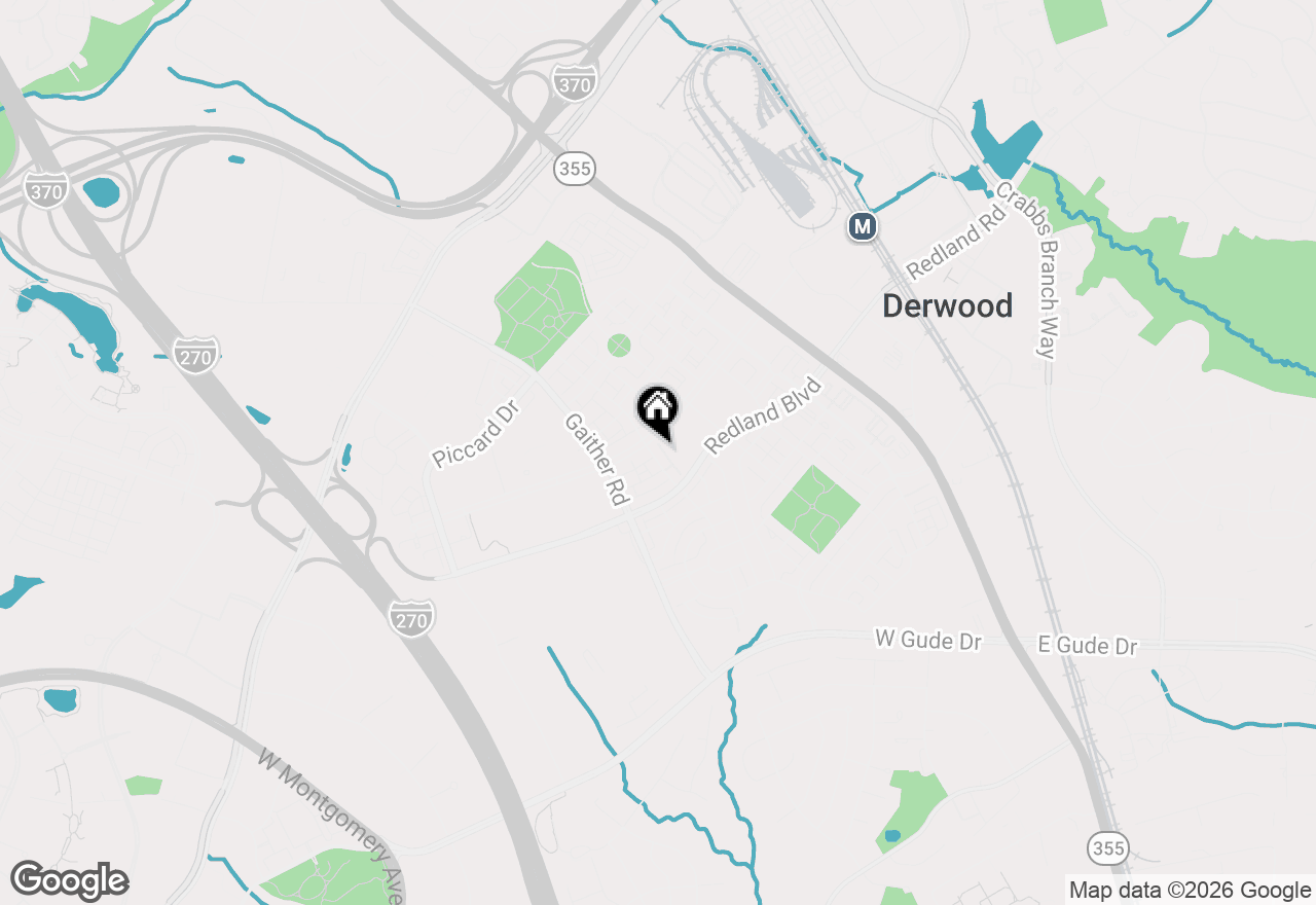 Map of 805 Reserve Champion Drive #15-304, Rockville, MD 20850