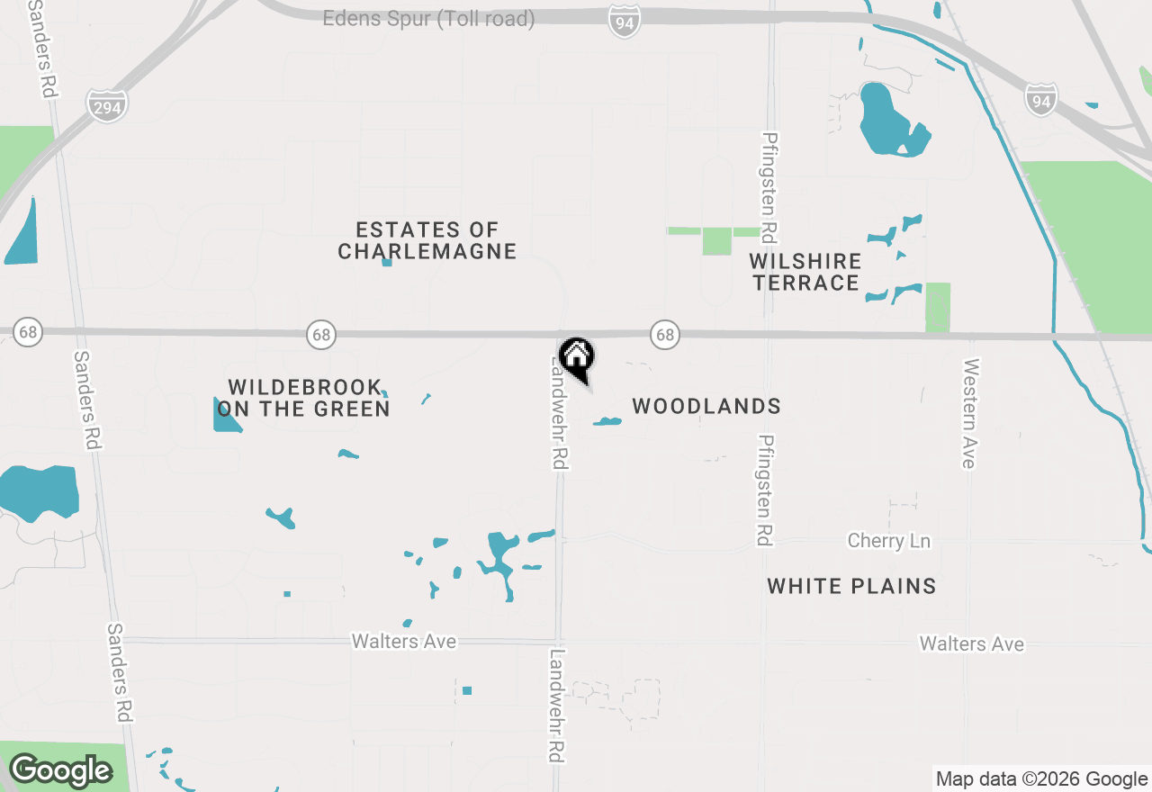 Map of 925 Springhill Drive #202, Northbrook, IL 60062
