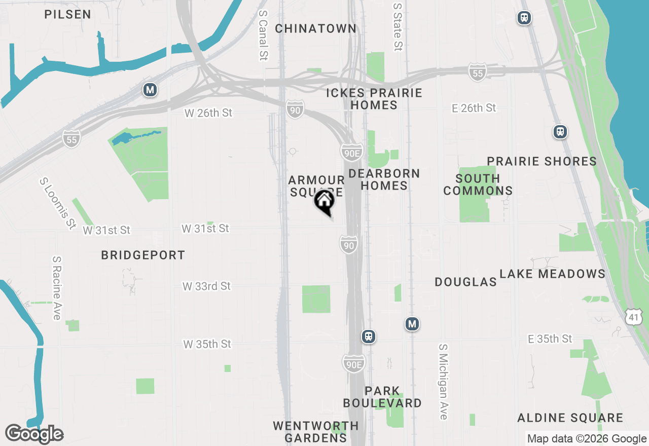 Map of 238 W 31st Street #4E, Chicago, IL 60616