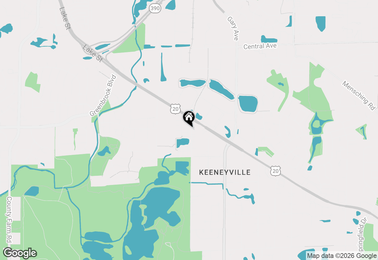 Map of 5564 Cloverdale Road, Hanover Park, IL 60133