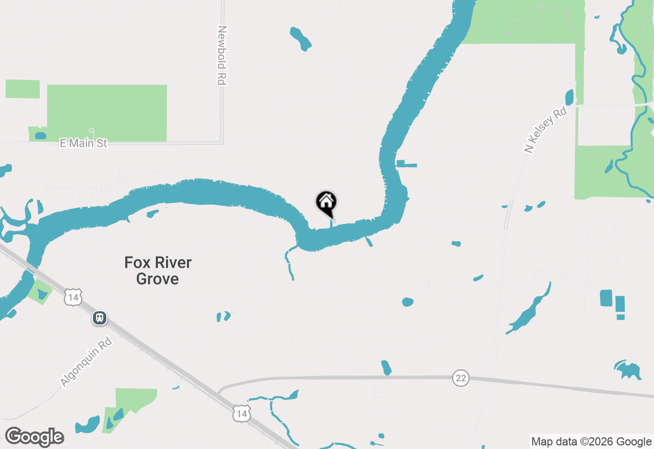 Map of 8622 Bayport Lane, Cary, IL 60013