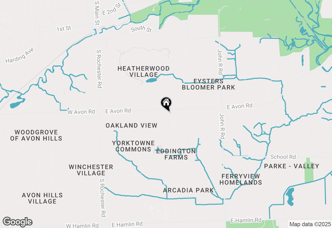 Map of 496 E Avon Road, Rochester Hills, MI 48307