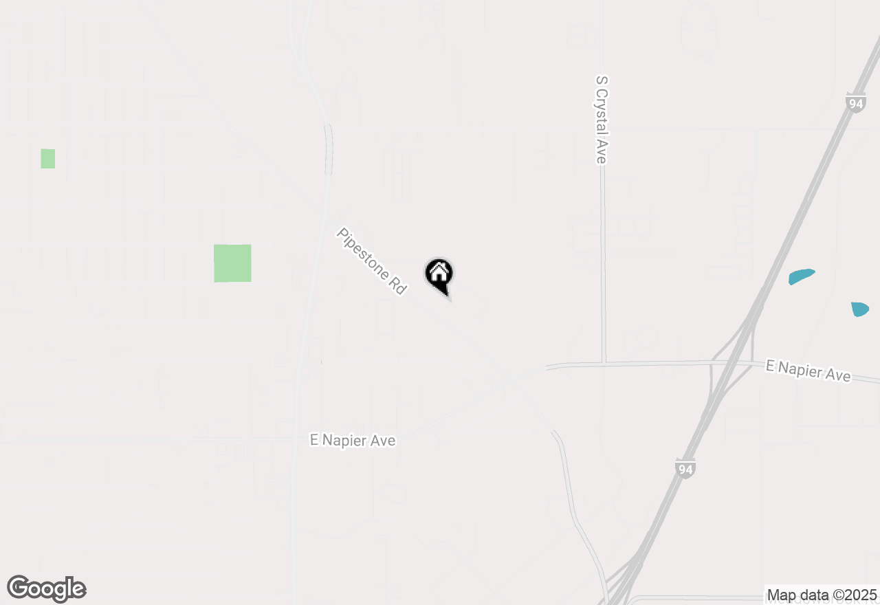 Map of 1292 Lynn Avenue, Benton Harbor, MI 49022