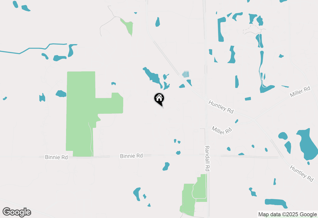 Map of 2315 Woodside Drive, Carpentersville, IL 60110