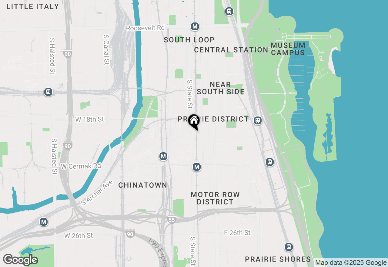 Map of 1917 S State Street #3, Chicago, IL 60616