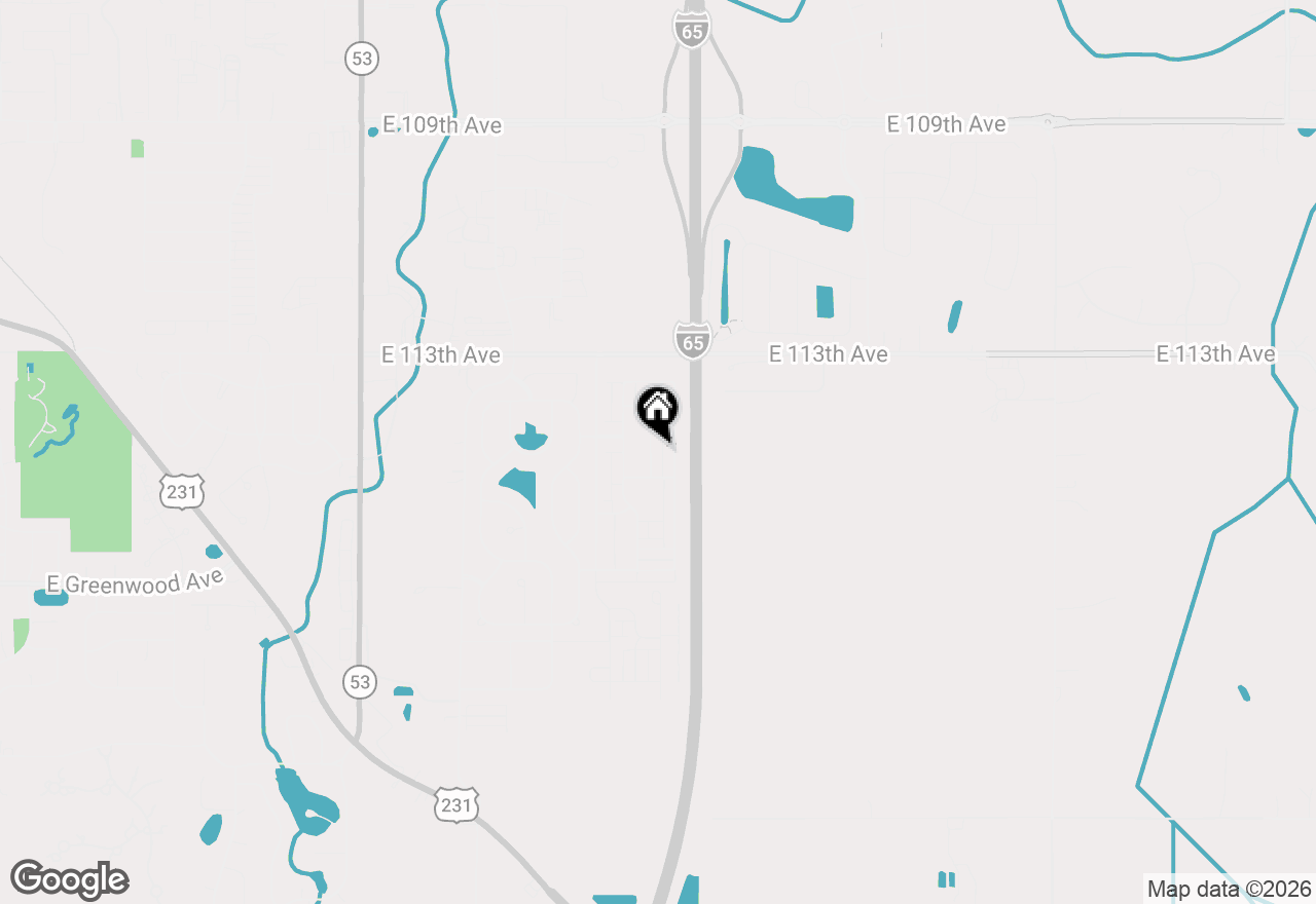 Map of 11471 Vermont Place, Crown Point, IN 46307