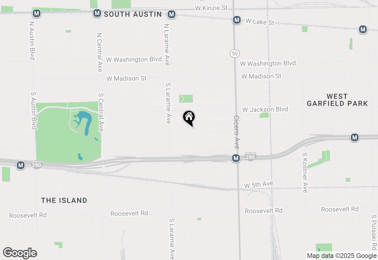 Map of 5069 W Van Buren Street, Chicago, IL 60644