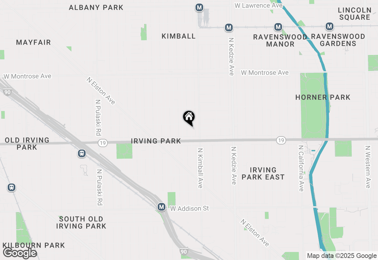 Map of 4038 N Bernard Street, Chicago, IL 60618