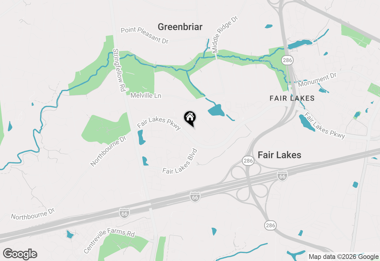 Map of 4647 Red Admiral Way #163, Fairfax, VA 22033