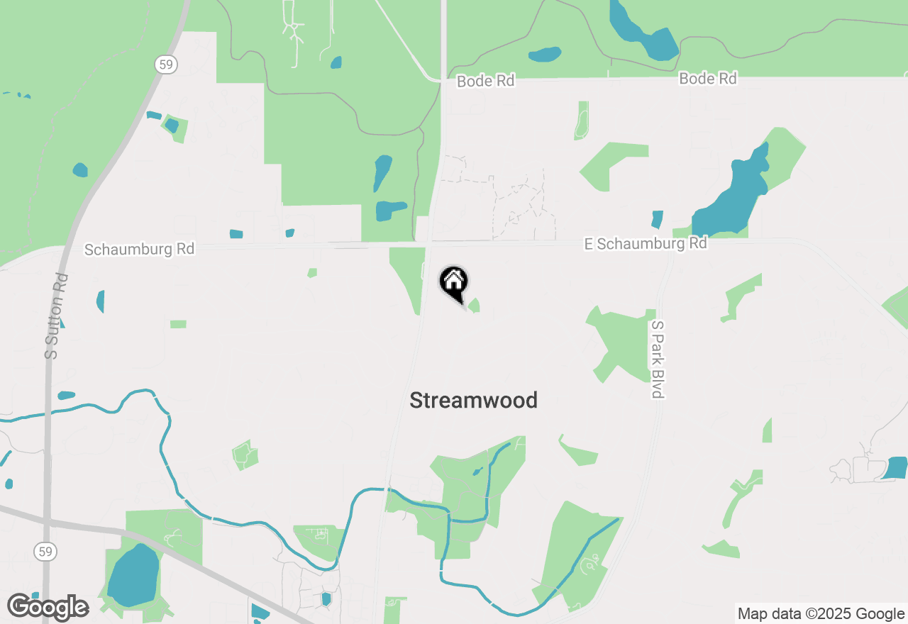 Map of 114 S Chestnut Drive, Streamwood, IL 60107