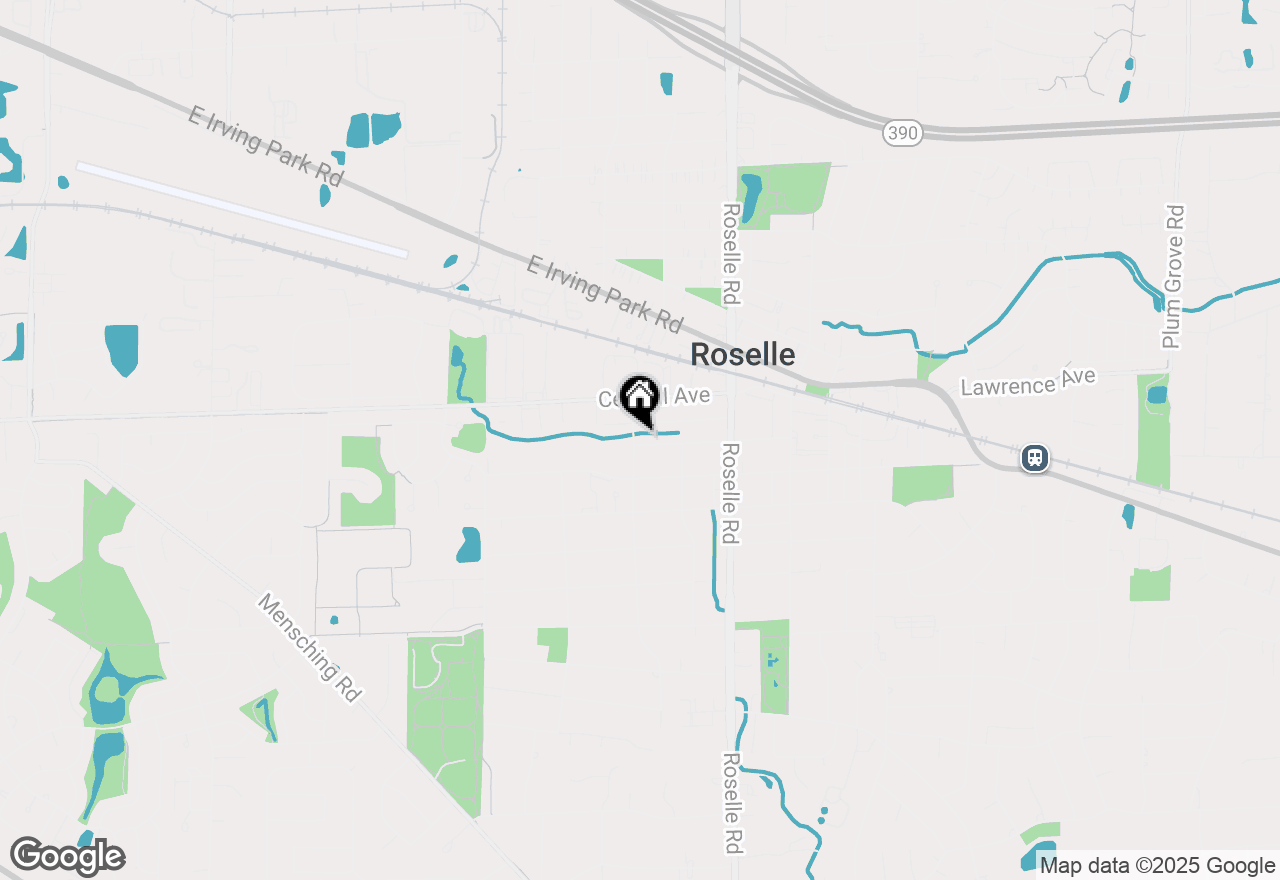 Map of 116 W Elm Avenue, Roselle, IL 60172