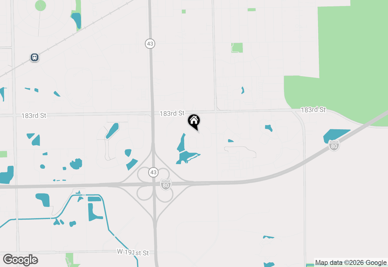 Map of 18510 Bellagio Circle #18510, Tinley Park, IL 60477