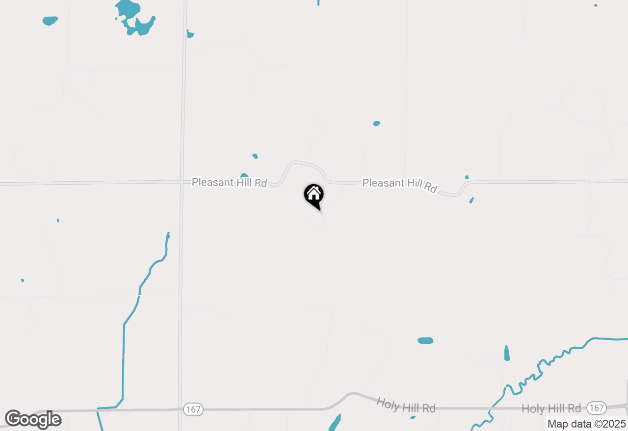 Map of 5005 Pleasant Hill Rd, Richfield, WI 53076