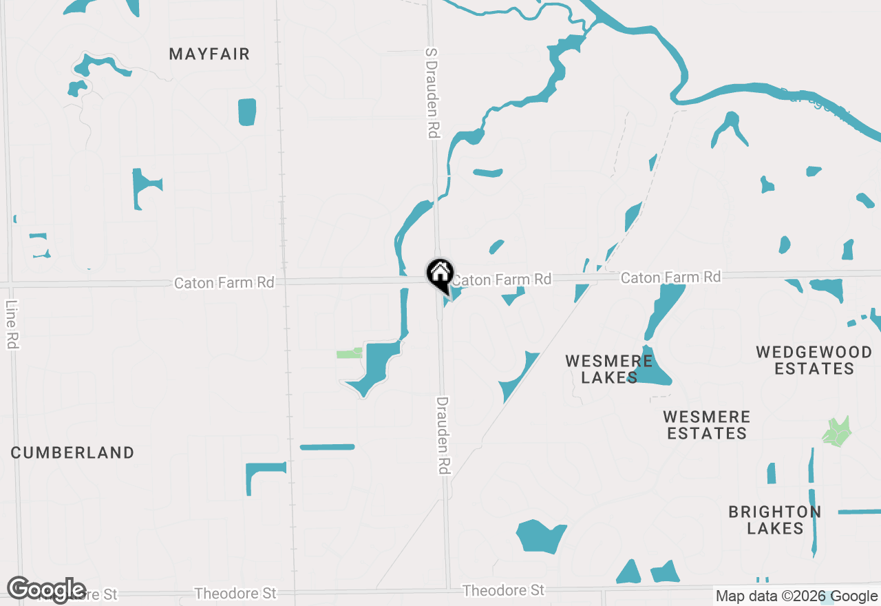 Map of 2301 S Drauden Road, Plainfield, IL 60586