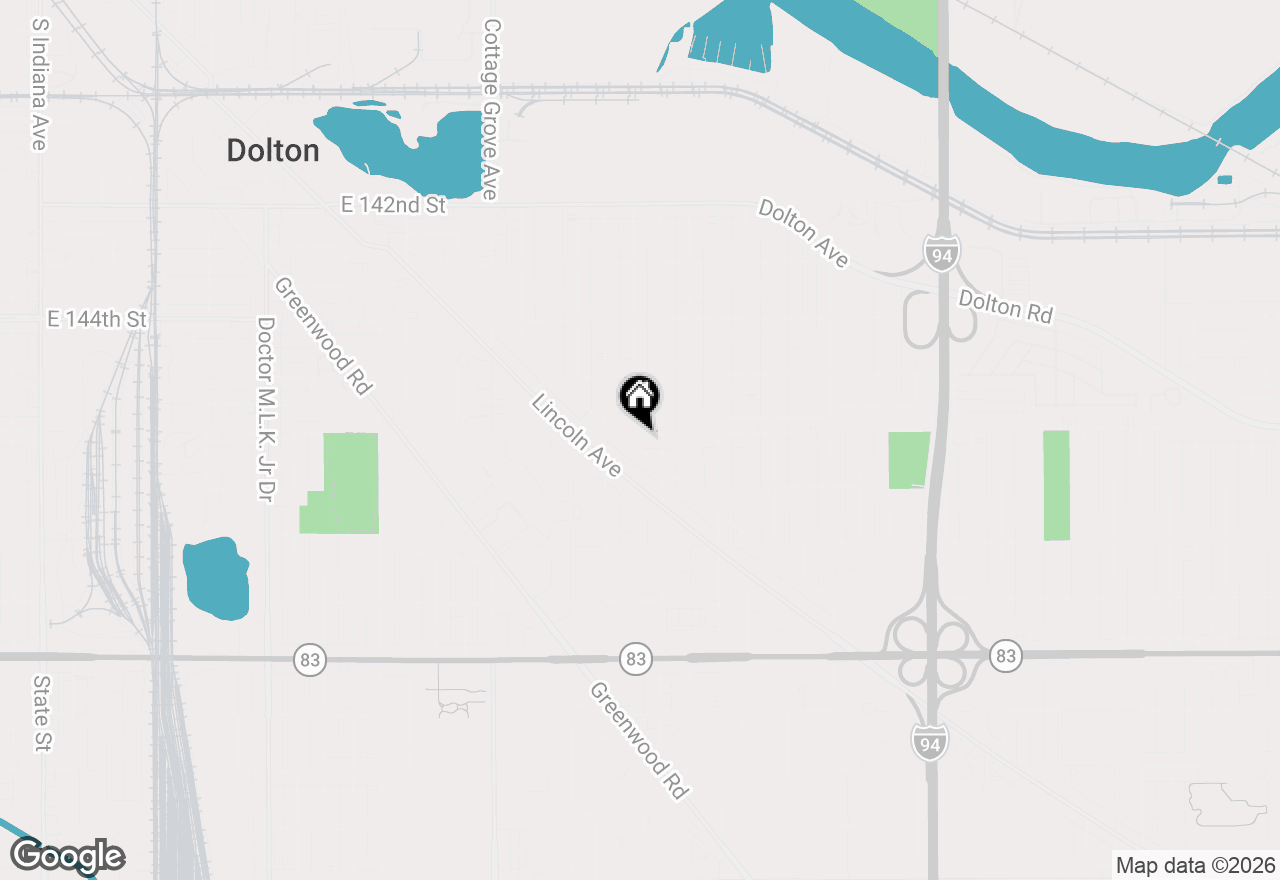 Map of 1031 E 146th Street, Dolton, IL 60419