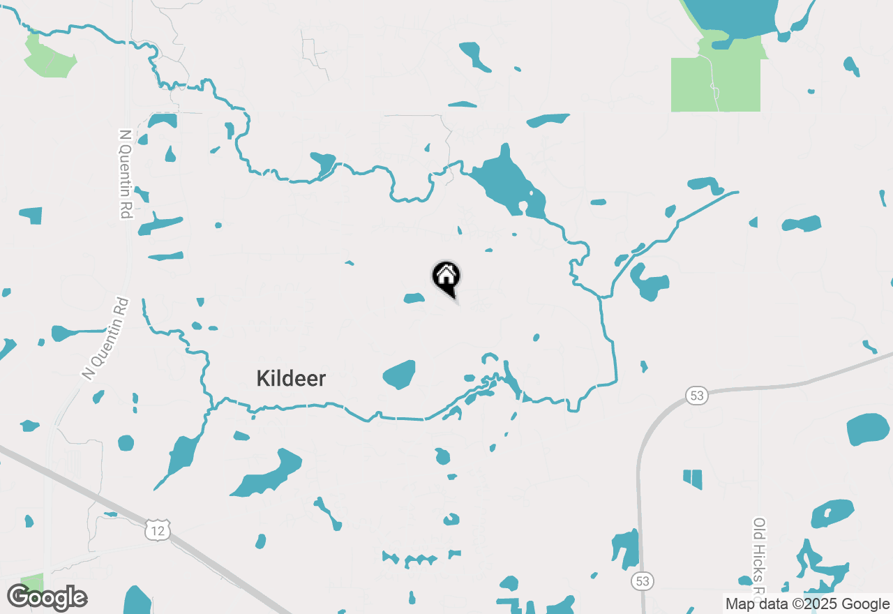 Map of 21375 N Middleton Drive, Kildeer, IL 60047