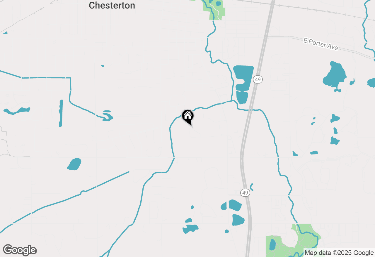 Map of 1618 Beverly Drive, Chesterton, IN 46304