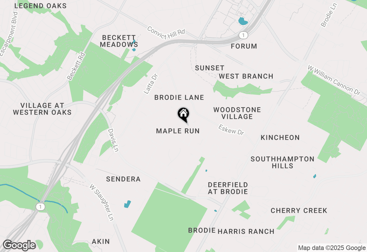 Map of 8300 Washita Dr, Austin, TX 78749