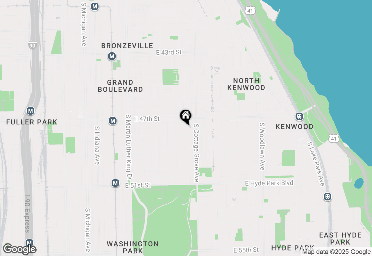 Map of 4736 S Evans Avenue, Chicago, IL 60615