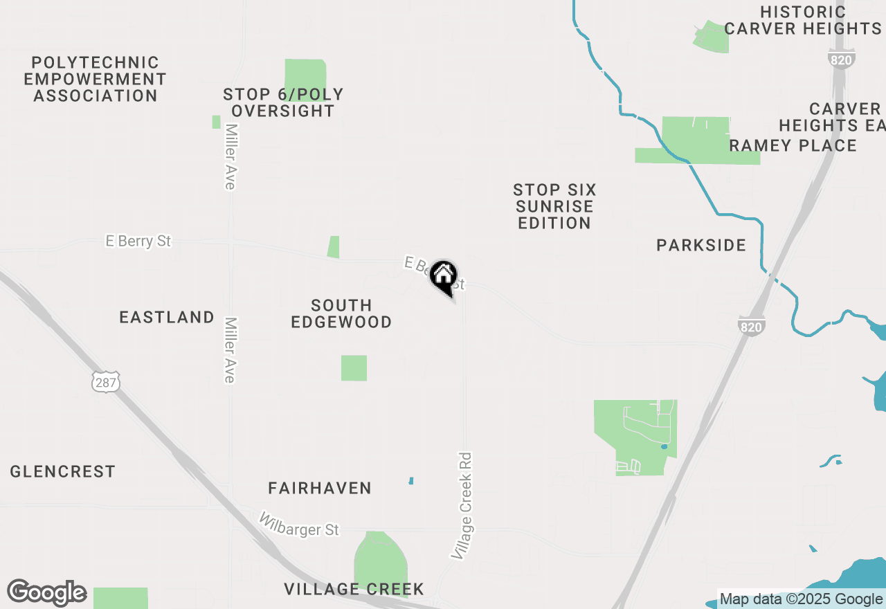 Map of 4901 Richardson Street, Fort Worth, TX 76119