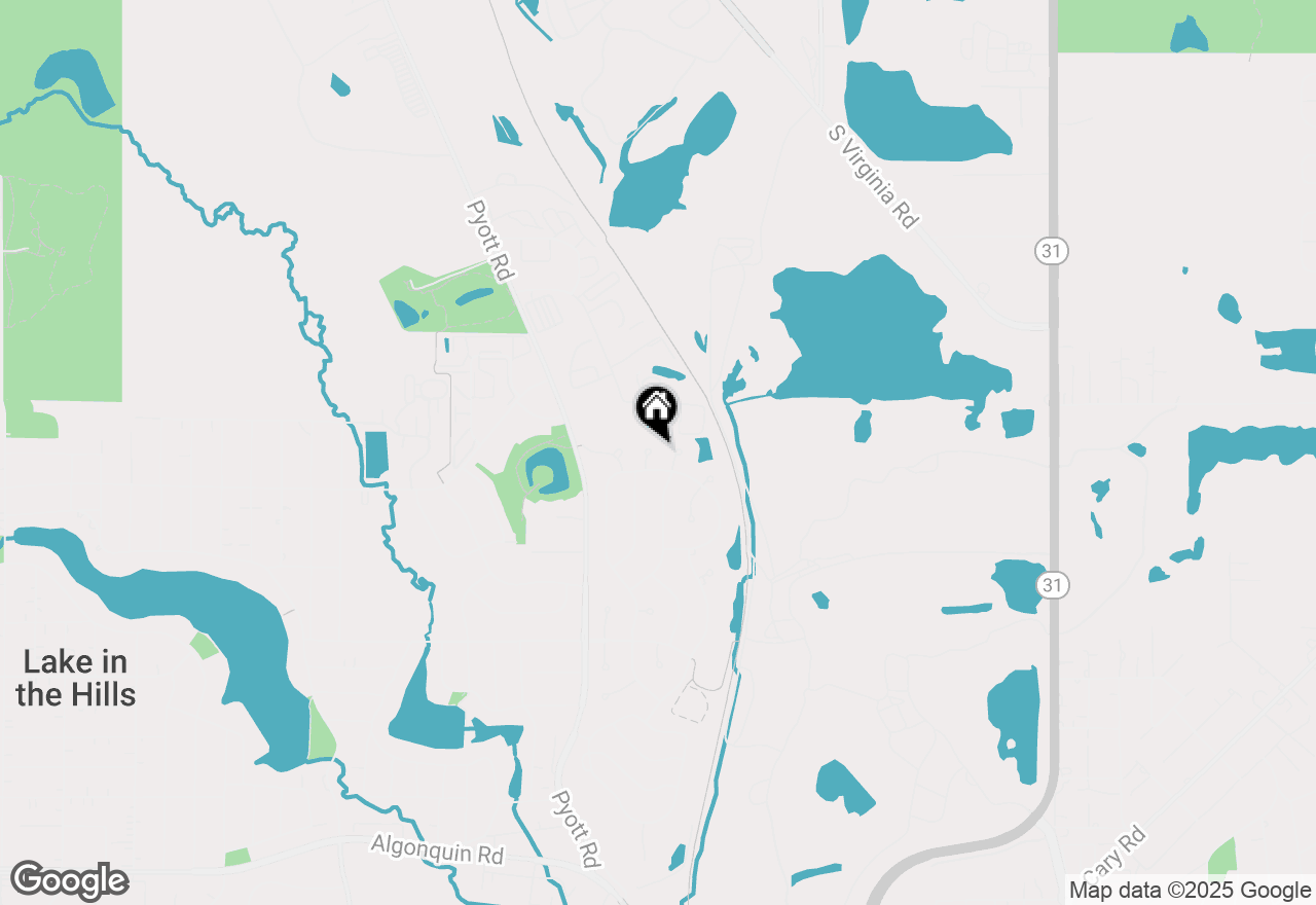 Map of 6 Kurt Court, Lake In The Hills, IL 60156