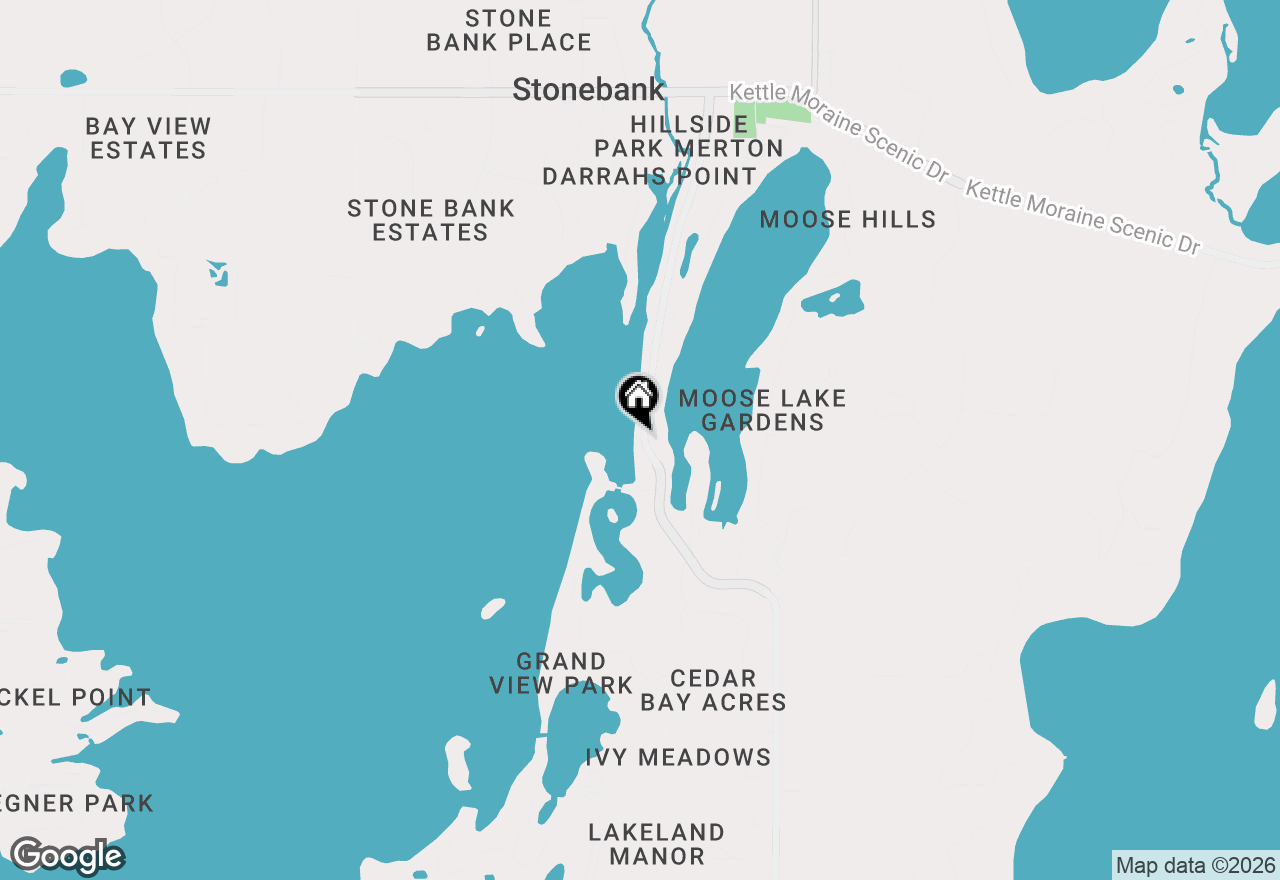 Map of W332N6211 County Road C, Nashotah, WI 53058