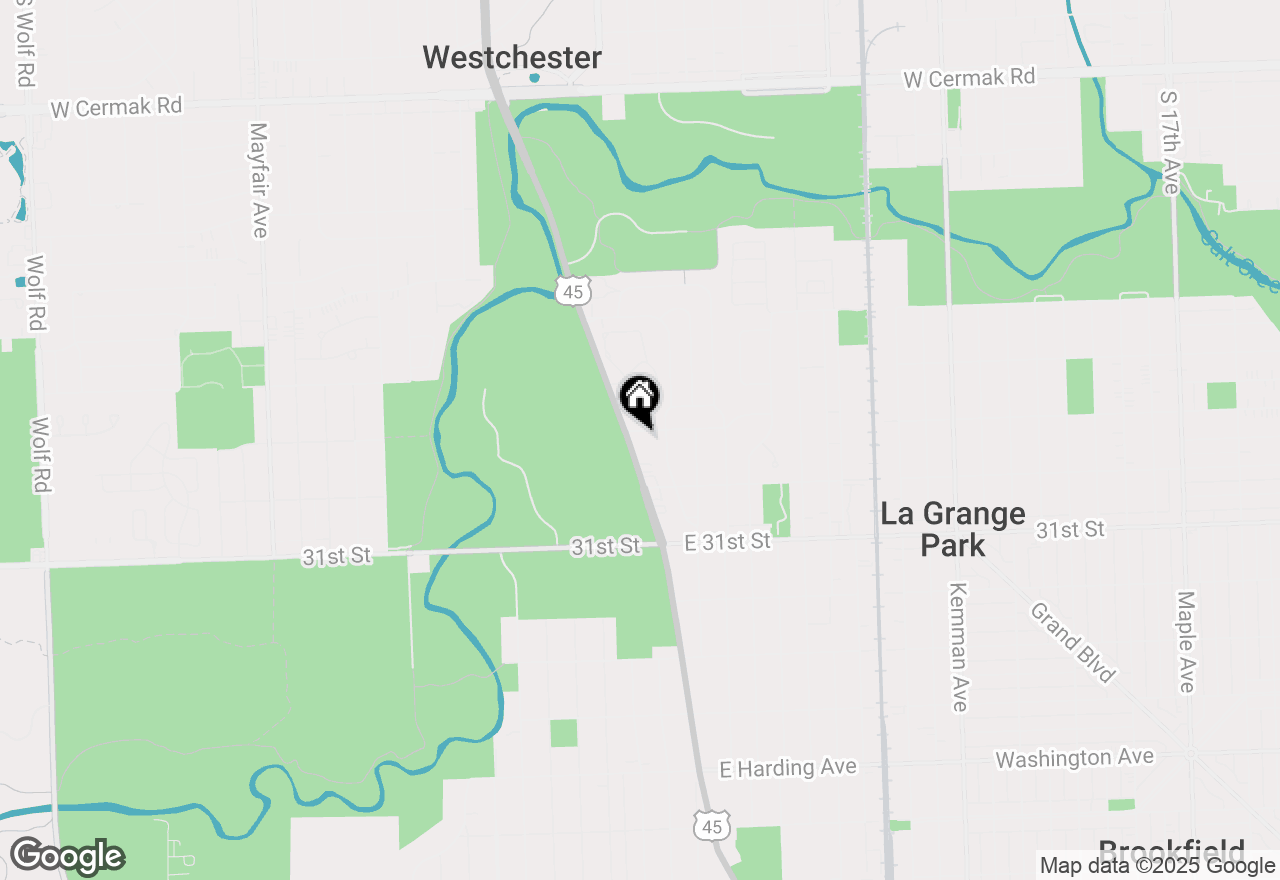 Map of 1241 La Grange Road #2R, La Grange Park, IL 60526