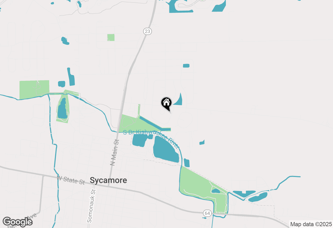 Map of 942 Arvle Circle #942, Sycamore, IL 60178