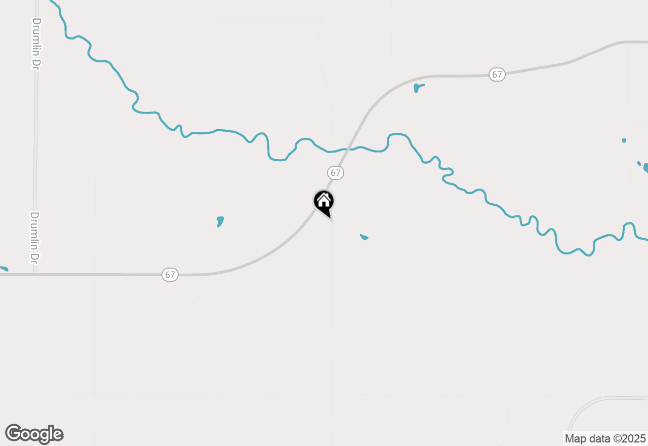 Map of N1388 Rolling Dr, Campbellsport, WI 53010