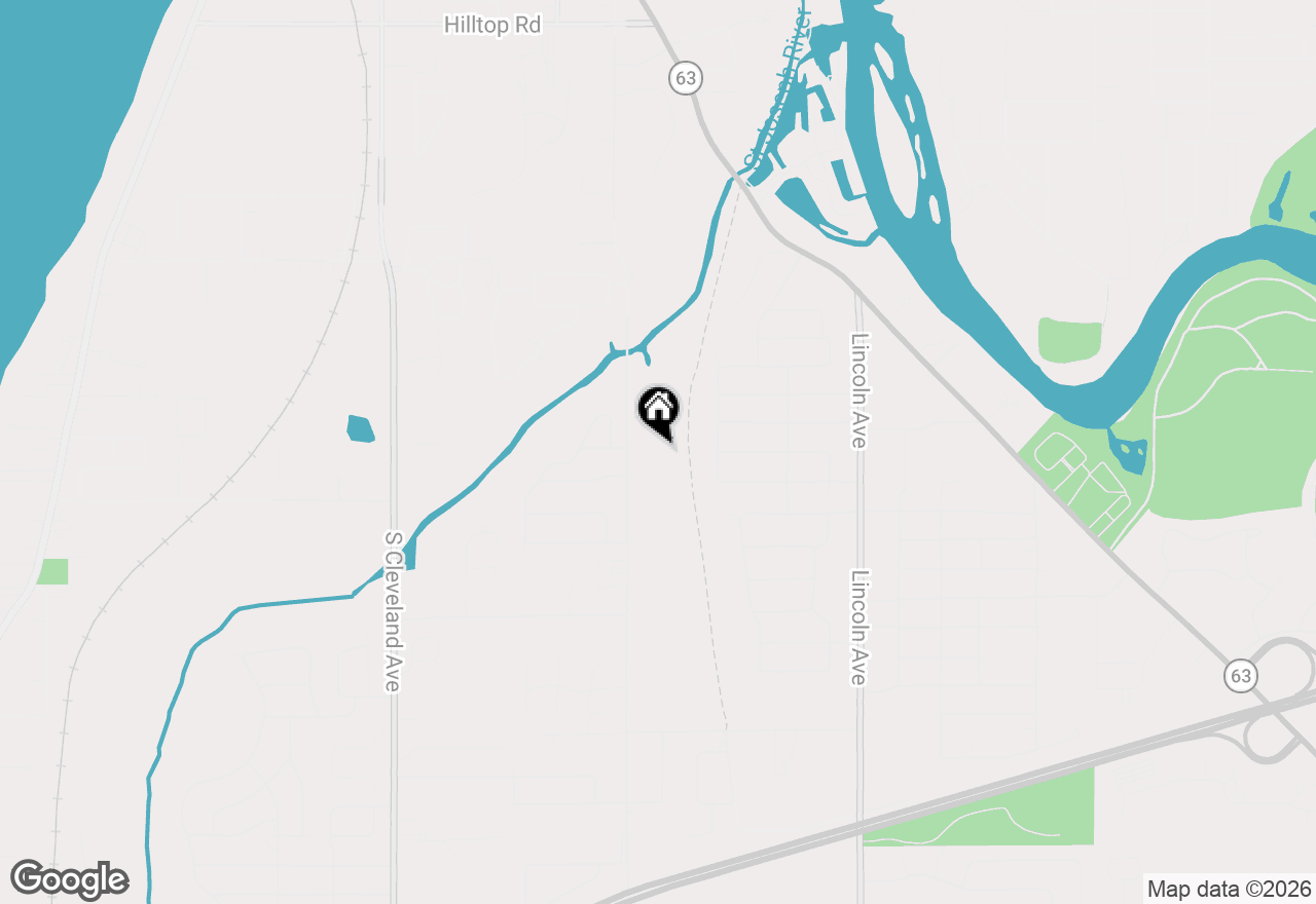 Map of 2815 Washington Avenue, St. Joseph, MI 49085