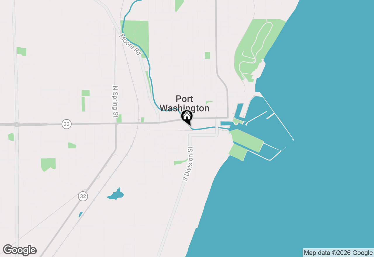 Map of 130 S Webster St #132, Port Washington, WI 53074