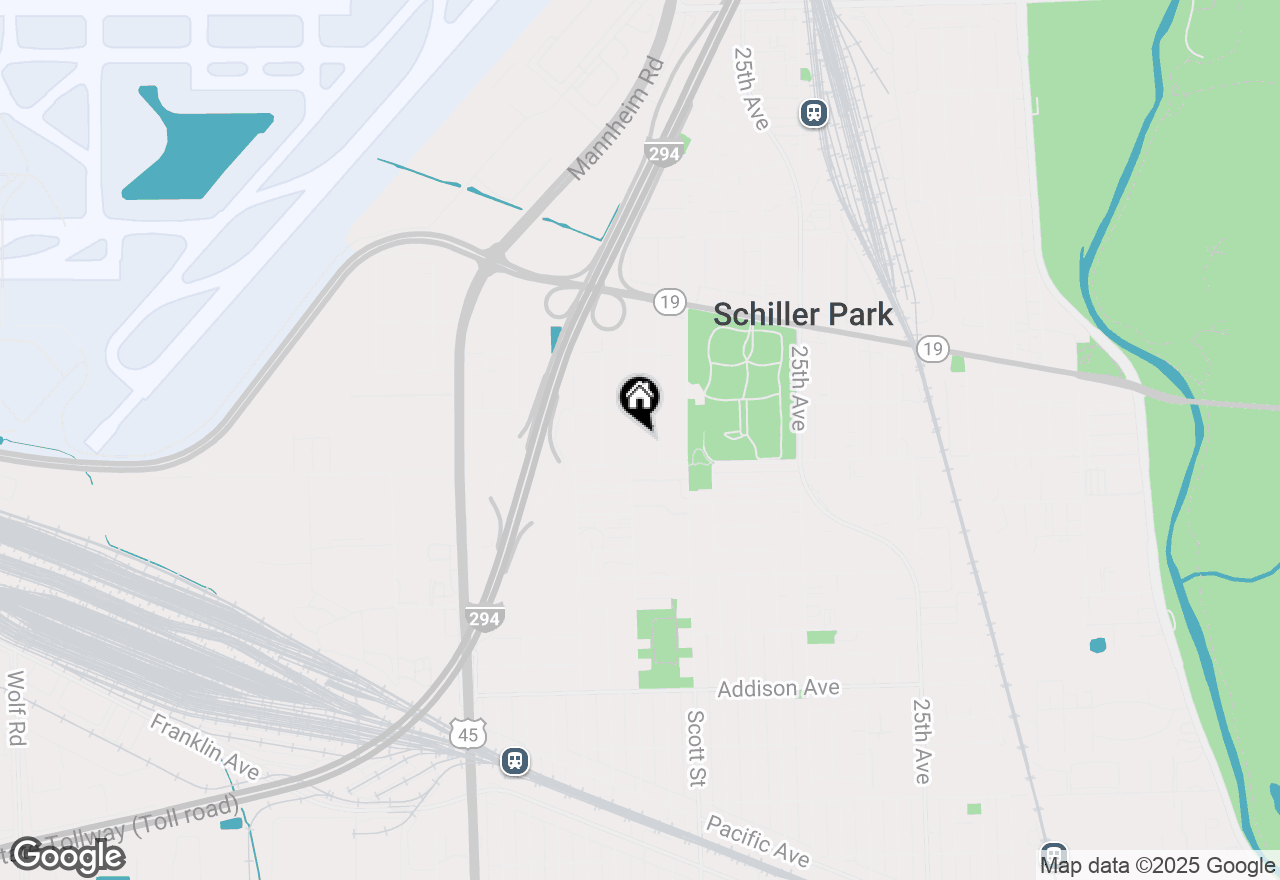 Map of 4021 Wehrman Avenue, Schiller Park, IL 60176