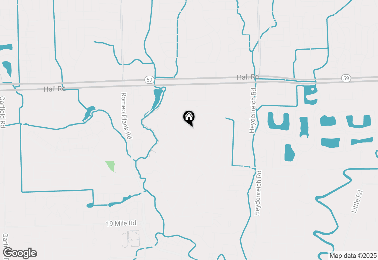 Map of 44351 Whitefish Bay Drive, Clinton Township, MI 48038