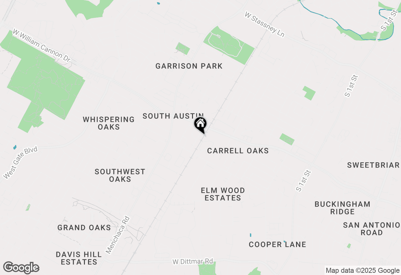Map of 6913 Cherry Meadow Dr, Austin, TX 78745