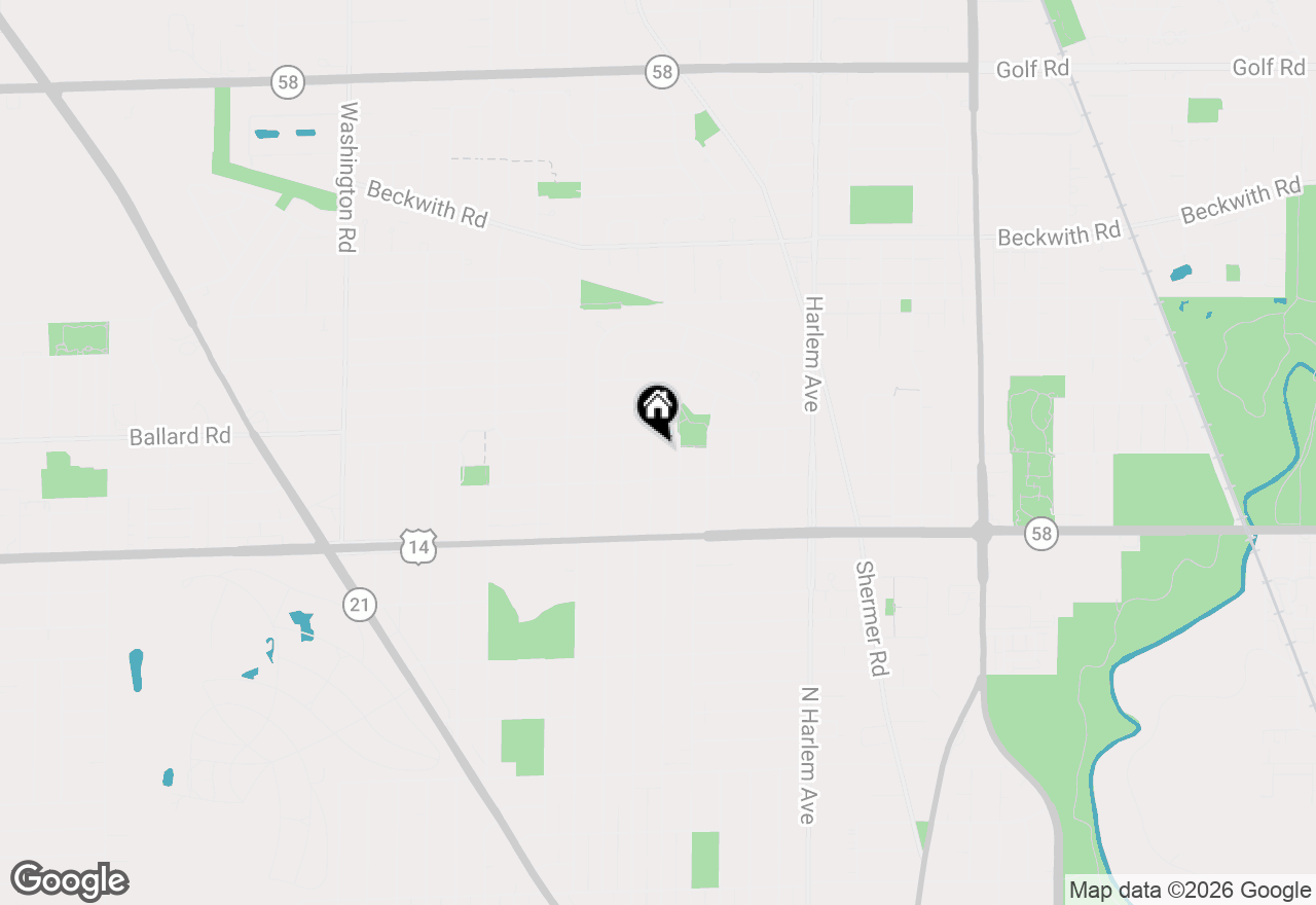 Map of 8919 Olcott Avenue, Morton Grove, IL 60053