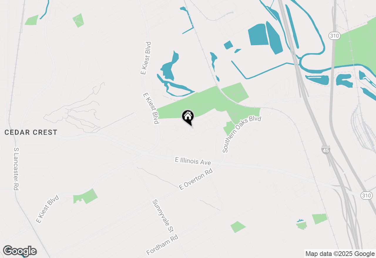 Map of 2706 Maceo Circle, Dallas, TX 75216