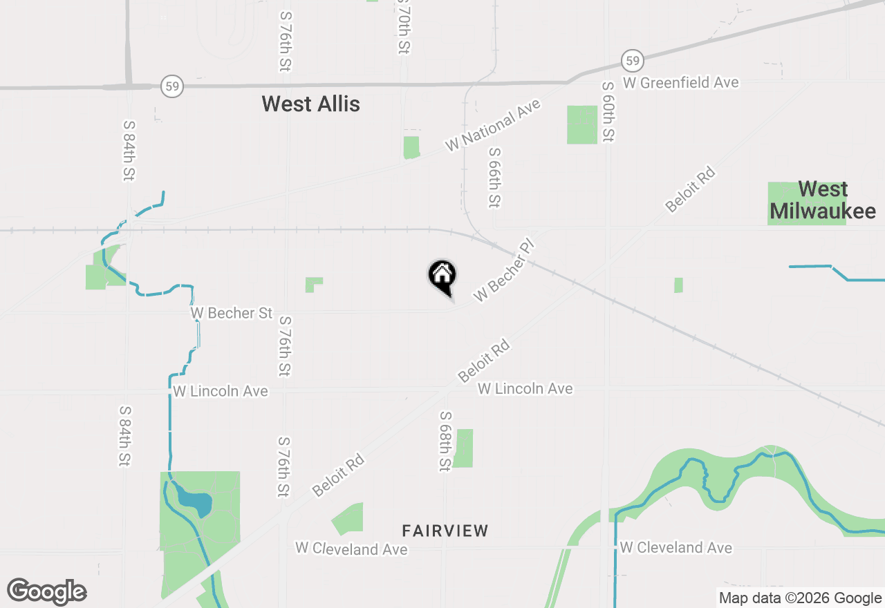 Map of 2068 S 68th St, West Allis, WI 53219