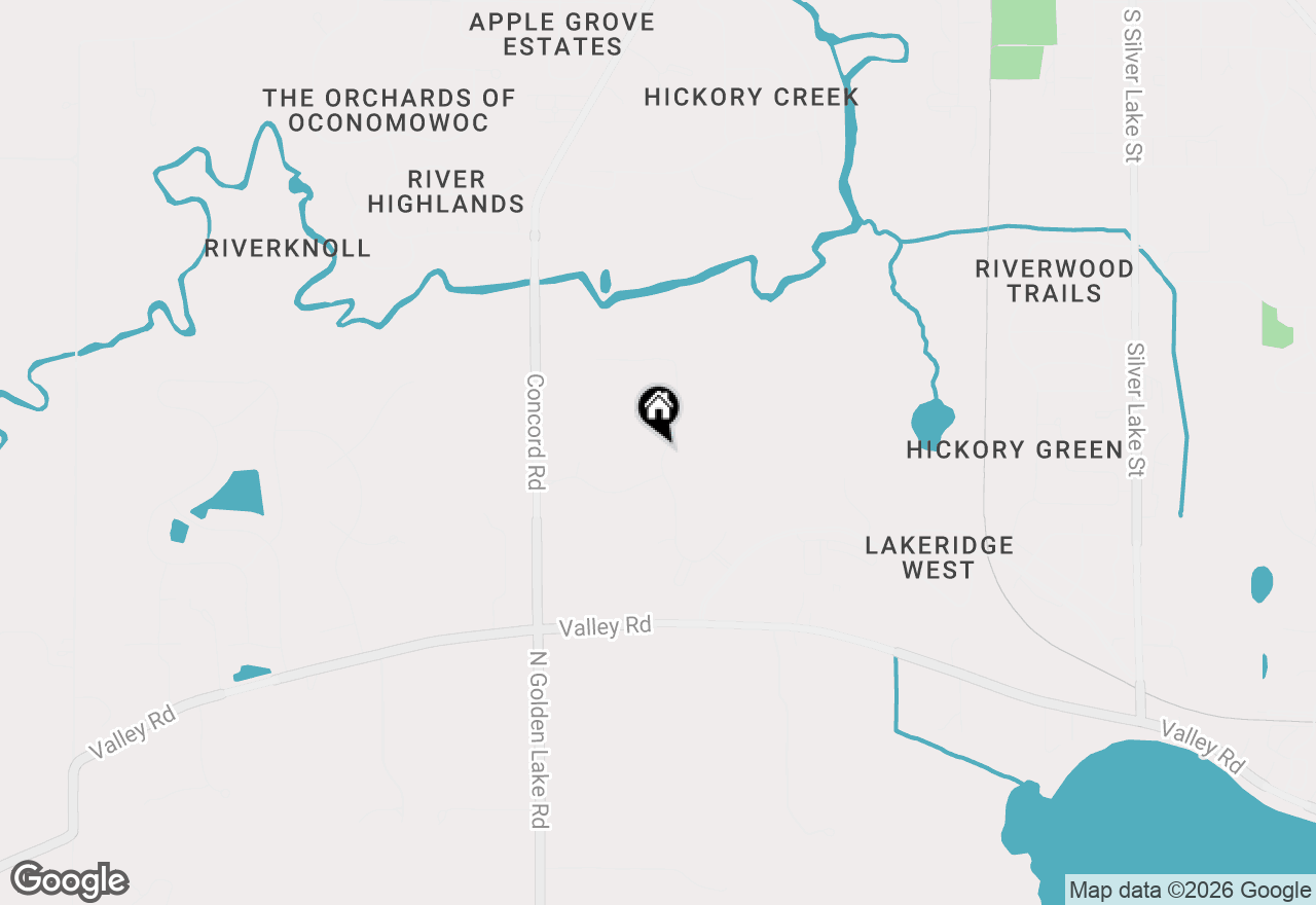 Map of 1270 Arrowood Cir W, Oconomowoc, WI 53066