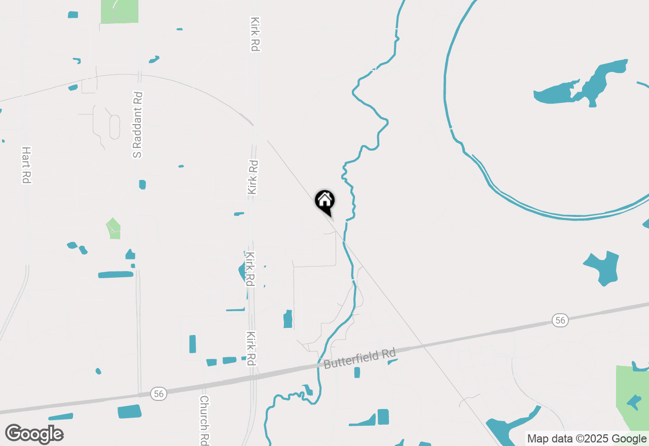 Map of 1732 Carlstedt Drive, Batavia, IL 60510