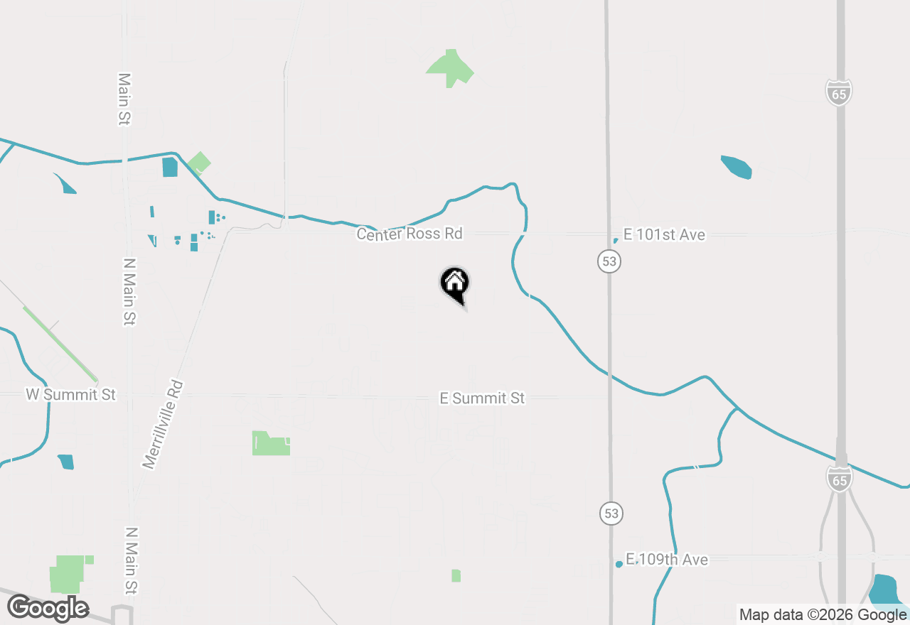 Map of 1215 Westbrook Court, Crown Point, IN 46307