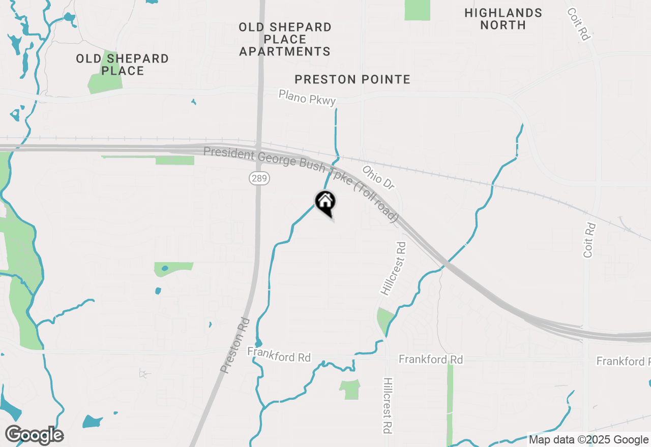 Map of 6319 Windmill Circle, Dallas, TX 75252