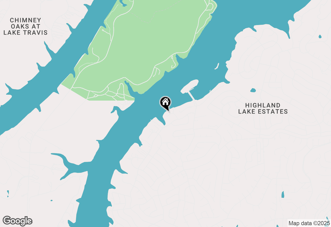 Map of 3006 Point Cv, Lago Vista, TX 78645