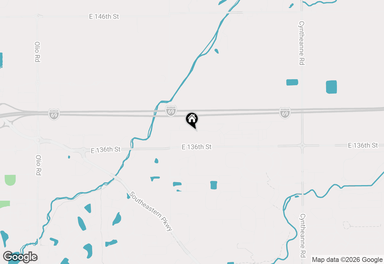 Map of 15087 Swallow Falls Way, Fishers, IN 46037