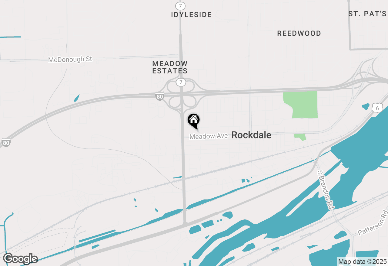 Map of 1011 Meadow Avenue, Rockdale, IL 60436