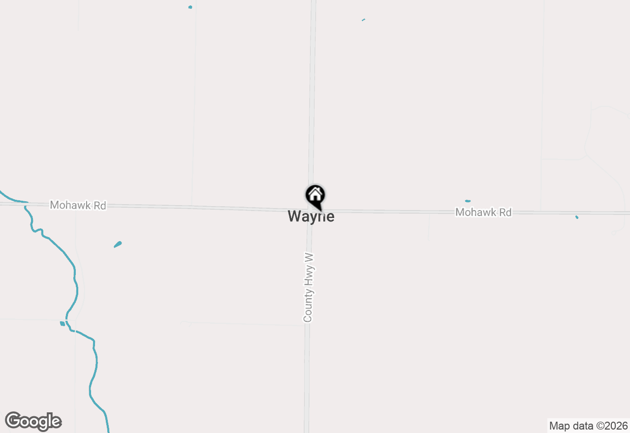 Map of 8892 County Highway W, Allenton, WI 53002