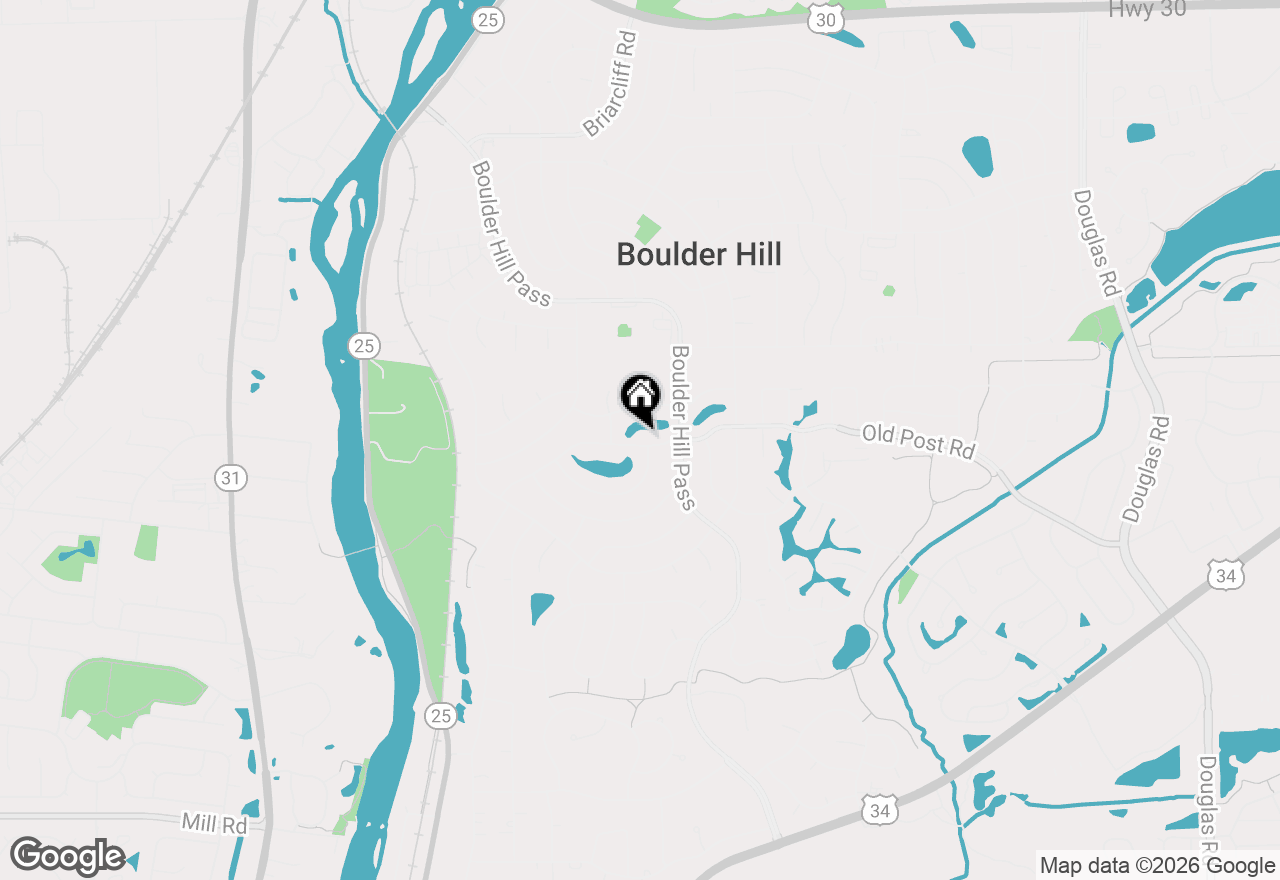 Map of 47 Old Post Road, Montgomery, IL 60538