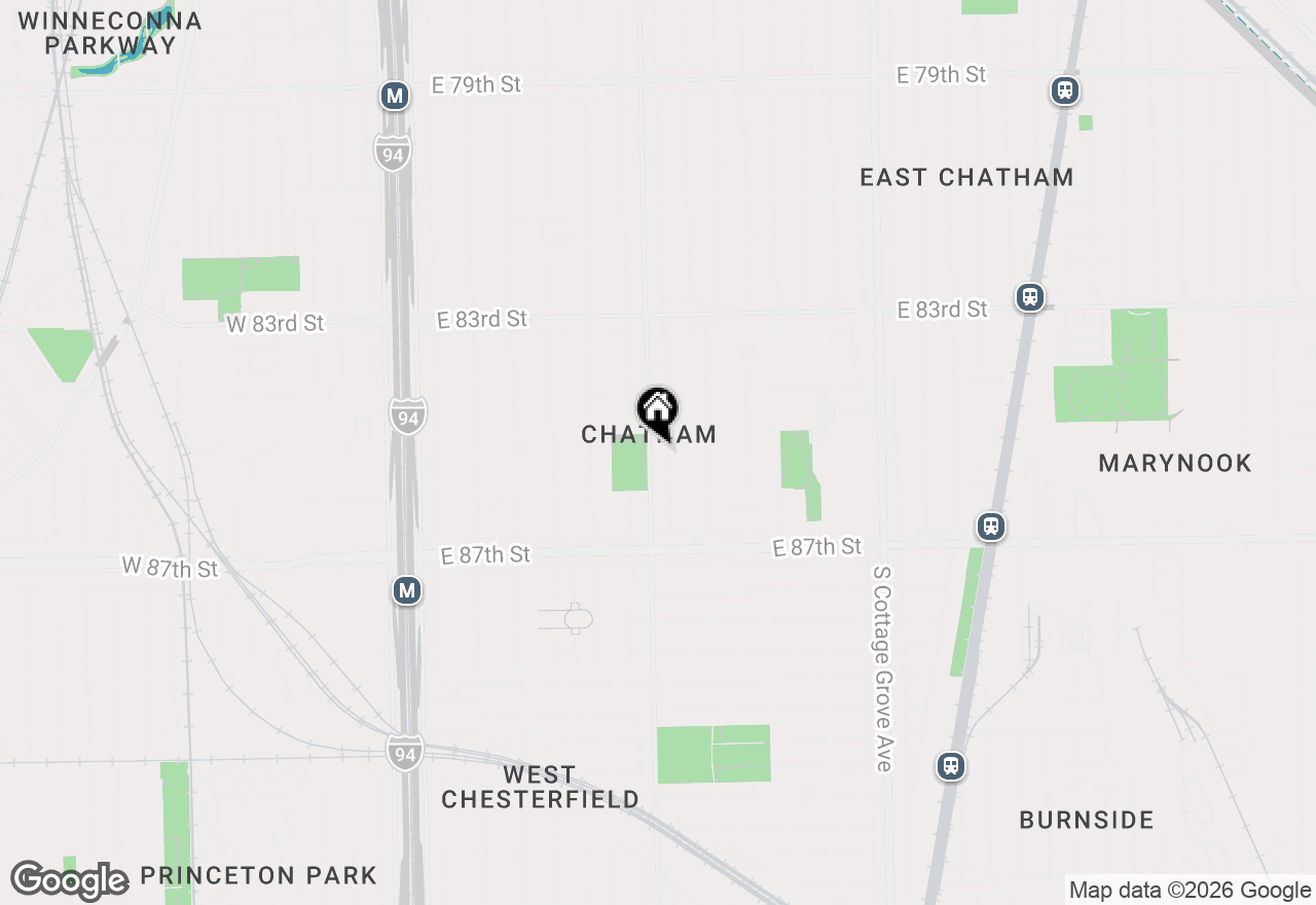 Map of 8519 S King Drive, Chicago, IL 60619