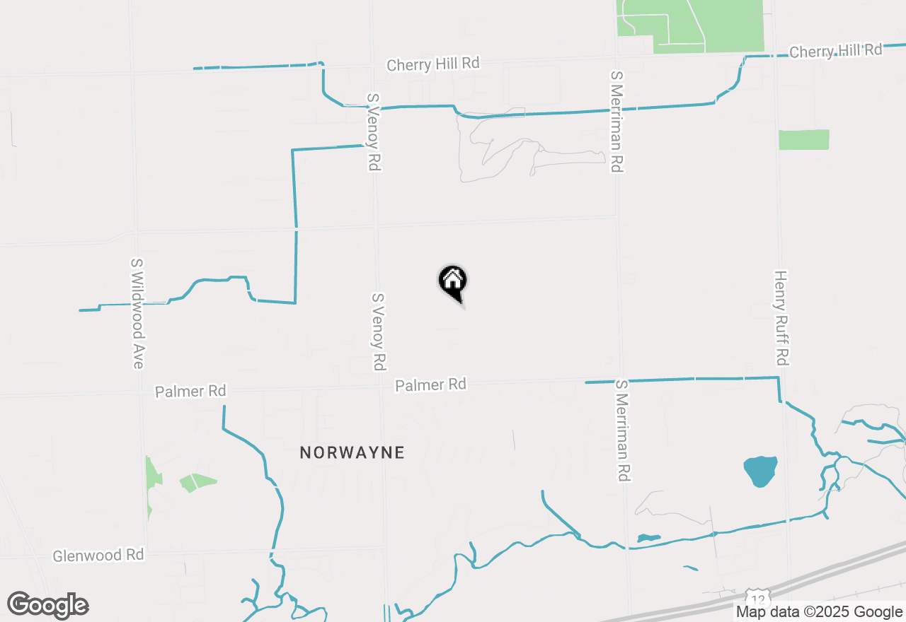 Map of 1414 S Hubbard Street, Westland, MI 48186